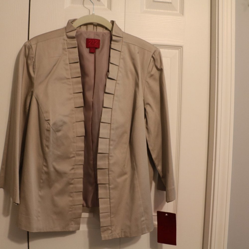 Ruffle Front Jacket Size 16 By 212 Collection